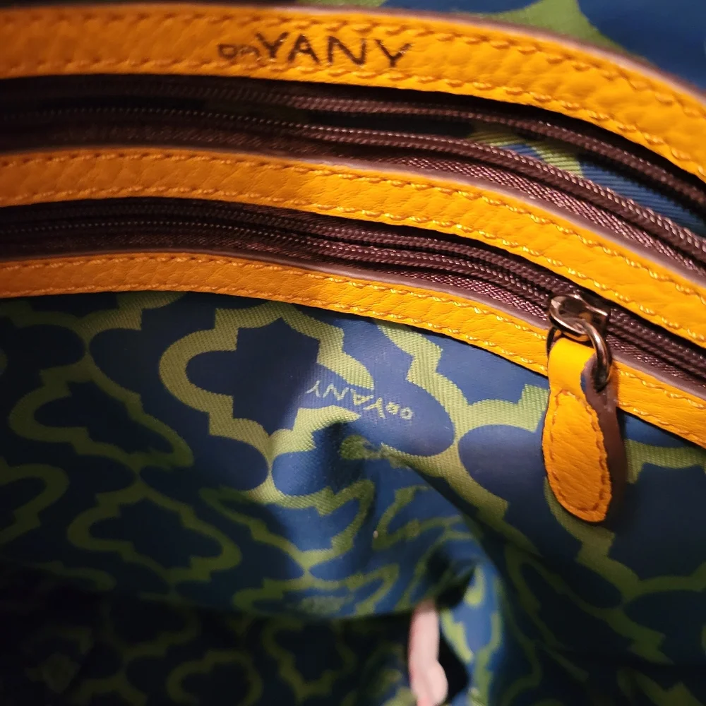 OrYany Yellow/Cream Large Handbag - Picture 6 of 12